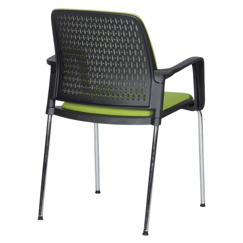 Посетителски стол Carmen 1138 CH зелен